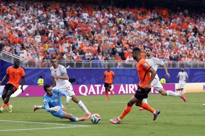 Football. FIFA World Cup 2026. Tunisia - Netherlands. 25.06.2026