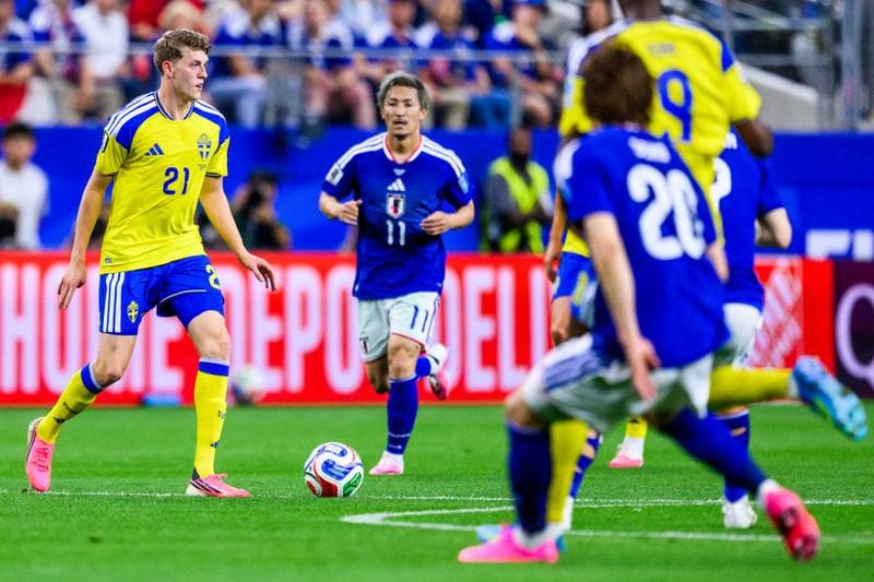 Football. FIFA World Cup 2026. Japan - Sweden. 25.06.2026