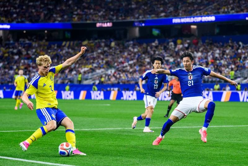 Football. FIFA World Cup 2026. Japan - Sweden. 25.06.2026