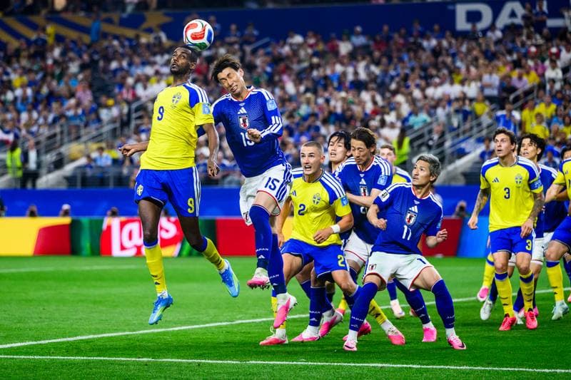 Football. FIFA World Cup 2026. Japan - Sweden. 25.06.2026
