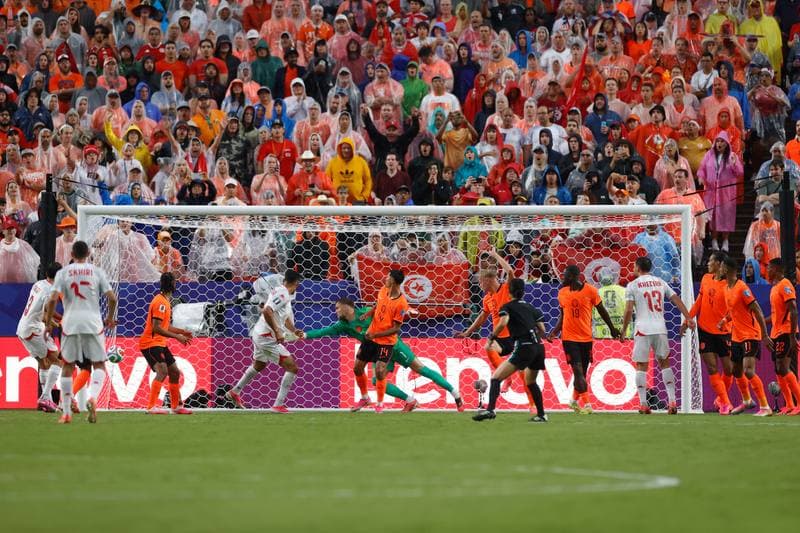 Football. FIFA World Cup 2026. Tunisia - Netherlands. 25.06.2026