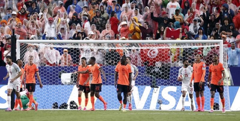 Football. FIFA World Cup 2026. Tunisia - Netherlands. 25.06.2026