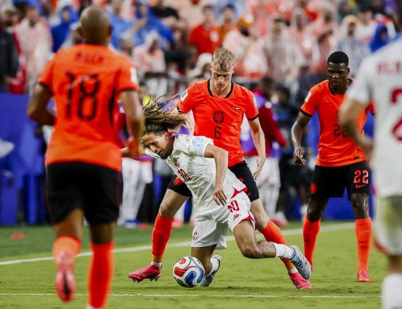 Football. FIFA World Cup 2026. Tunisia - Netherlands. 25.06.2026