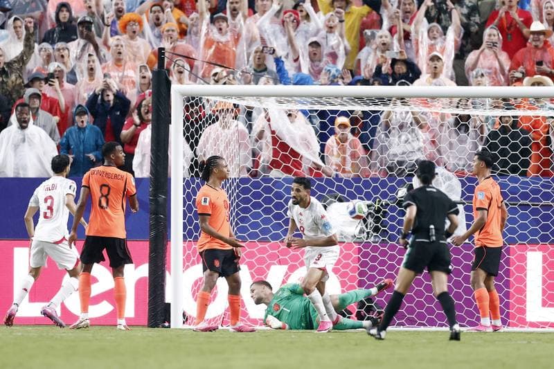 Football. FIFA World Cup 2026. Tunisia - Netherlands. 25.06.2026