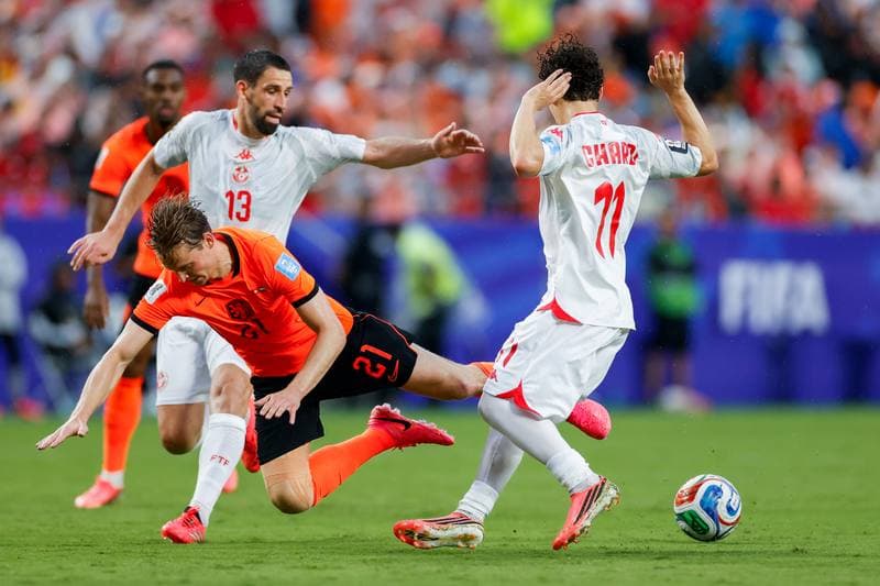 Football. FIFA World Cup 2026. Tunisia - Netherlands. 25.06.2026