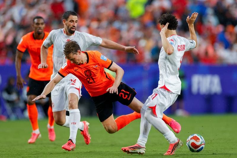 Football. FIFA World Cup 2026. Tunisia - Netherlands. 25.06.2026