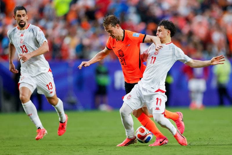 Football. FIFA World Cup 2026. Tunisia - Netherlands. 25.06.2026