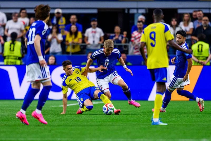 Football. FIFA World Cup 2026. Japan - Sweden. 25.06.2026