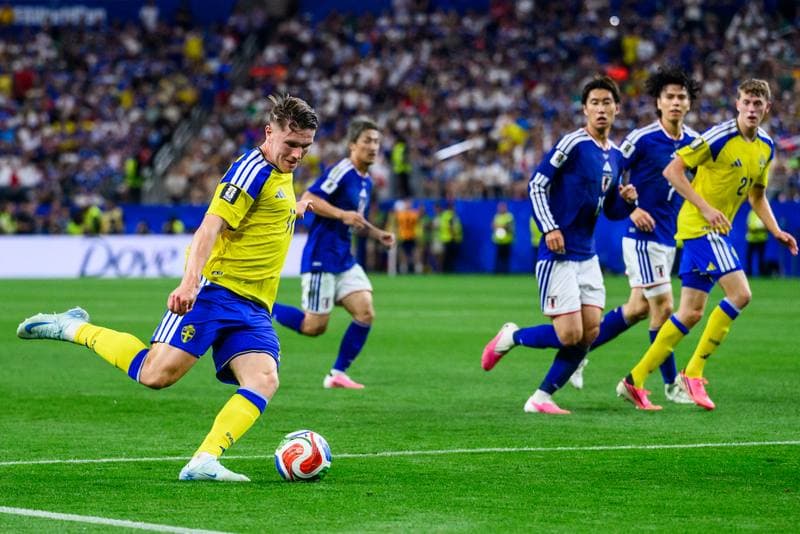 Football. FIFA World Cup 2026. Japan - Sweden. 25.06.2026