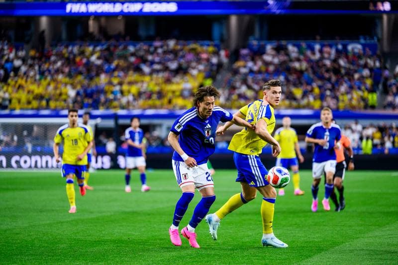 Football. FIFA World Cup 2026. Japan - Sweden. 25.06.2026