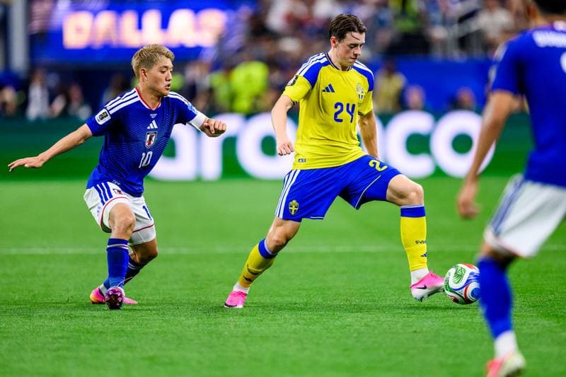 Football. FIFA World Cup 2026. Japan - Sweden. 25.06.2026