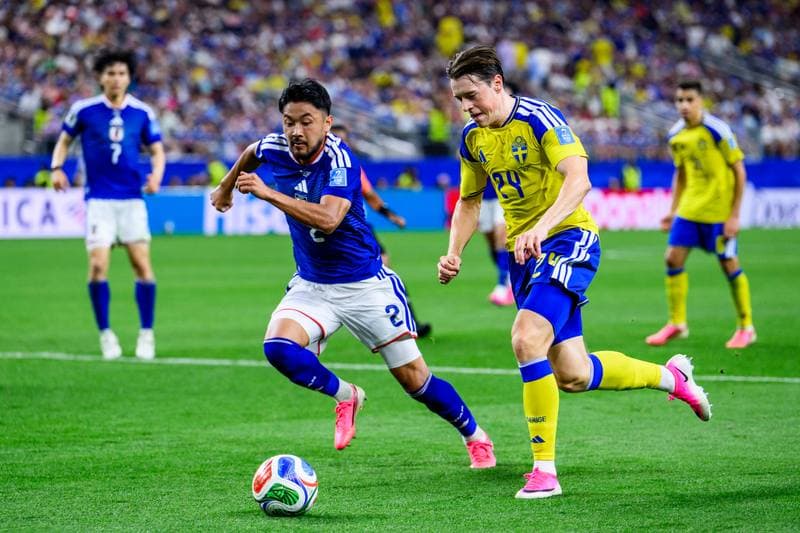 Football. FIFA World Cup 2026. Japan - Sweden. 25.06.2026