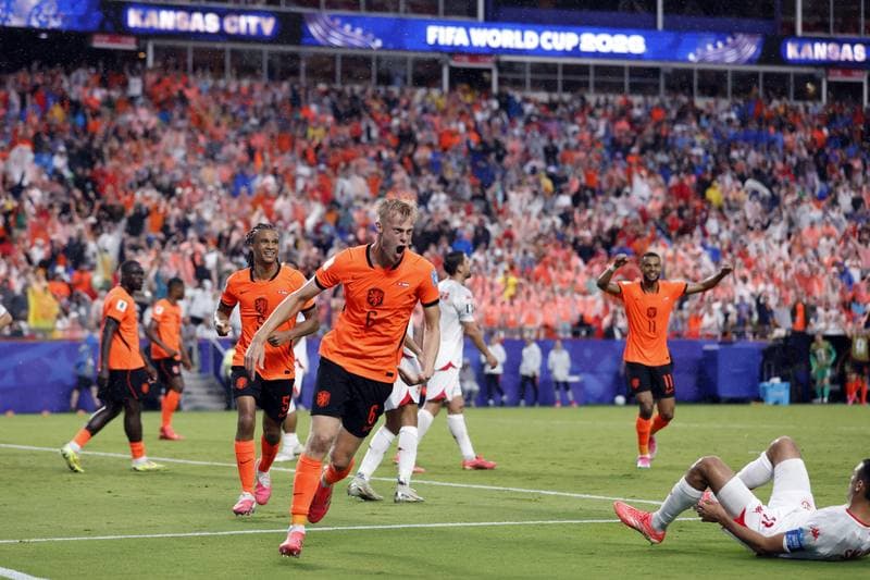 Football. FIFA World Cup 2026. Tunisia - Netherlands. 25.06.2026
