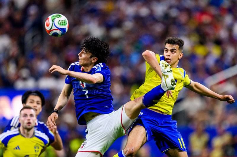 Football. FIFA World Cup 2026. Japan - Sweden. 25.06.2026