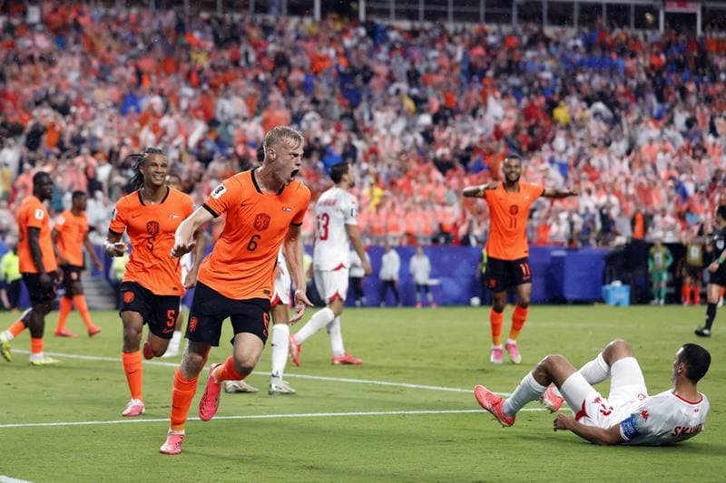 Football. FIFA World Cup 2026. Tunisia - Netherlands. 25.06.2026