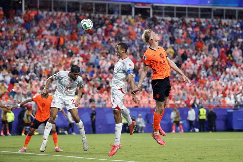 Football. FIFA World Cup 2026. Tunisia - Netherlands. 25.06.2026
