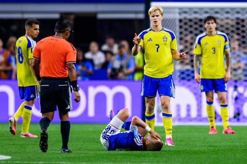 Football. FIFA World Cup 2026. Japan - Sweden. 25.06.2026