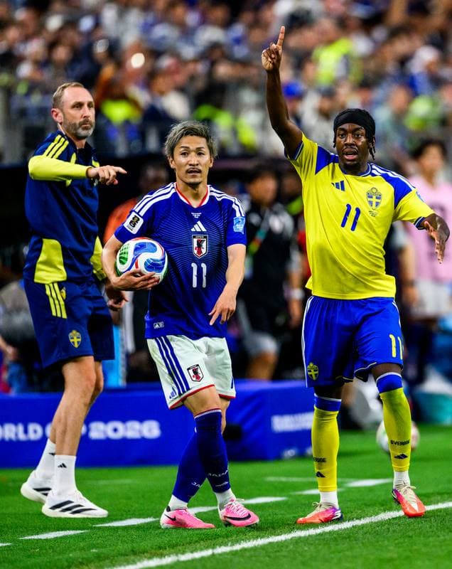 Football. FIFA World Cup 2026. Japan - Sweden. 25.06.2026