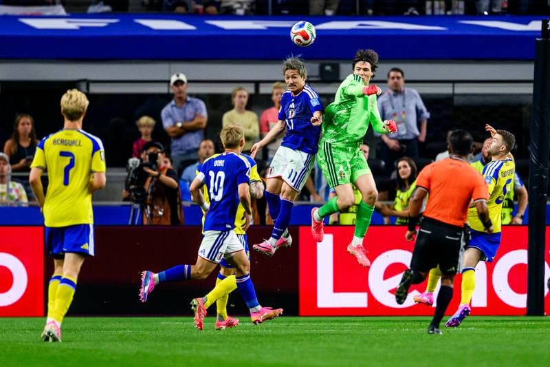 Football. FIFA World Cup 2026. Japan - Sweden. 25.06.2026
