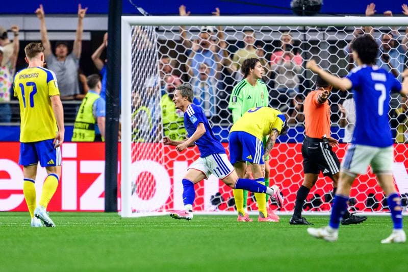 Football. FIFA World Cup 2026. Japan - Sweden. 25.06.2026