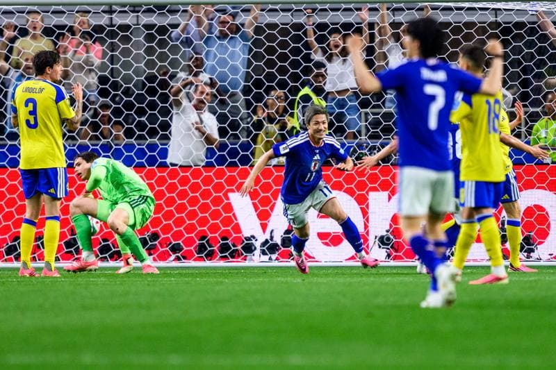 Football. FIFA World Cup 2026. Japan - Sweden. 25.06.2026