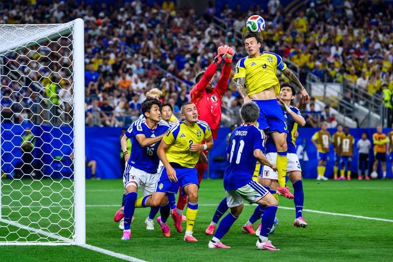 Football. FIFA World Cup 2026. Japan - Sweden. 25.06.2026