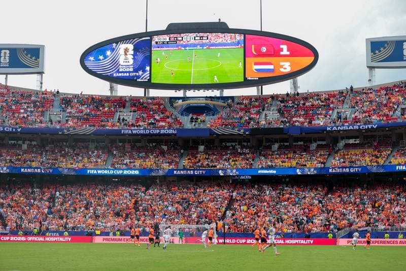 Football. FIFA World Cup 2026. Tunisia - Netherlands. 25.06.2026