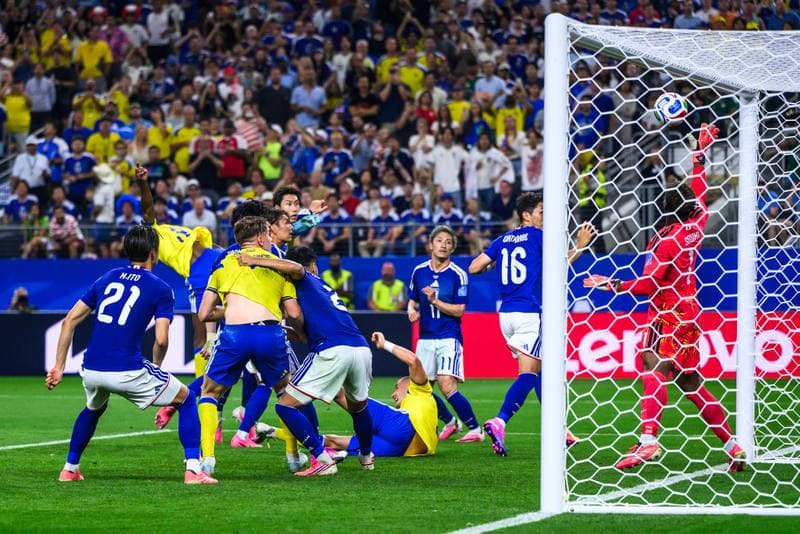 Football. FIFA World Cup 2026. Japan - Sweden. 25.06.2026