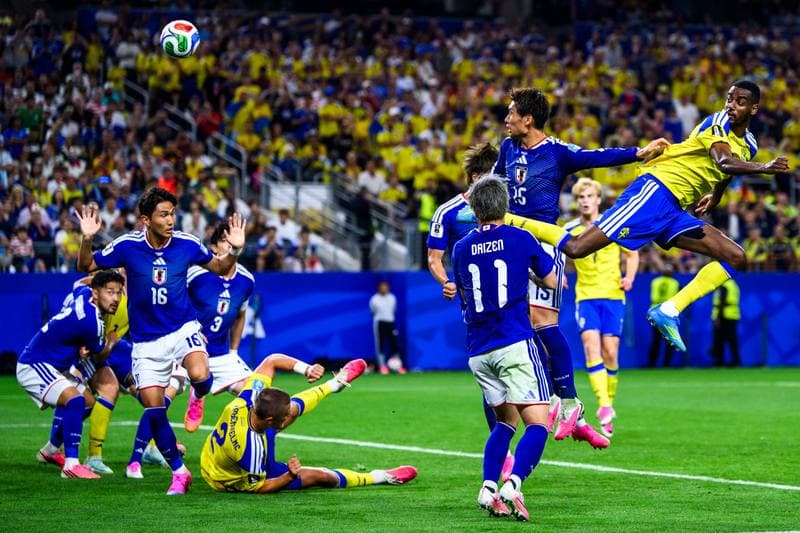 Football. FIFA World Cup 2026. Japan - Sweden. 25.06.2026
