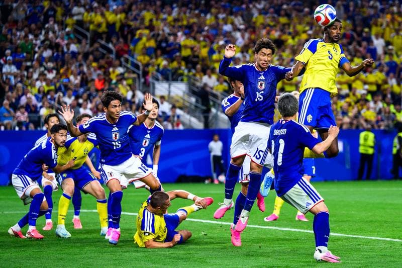 Football. FIFA World Cup 2026. Japan - Sweden. 25.06.2026