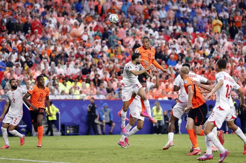 Football. FIFA World Cup 2026. Tunisia - Netherlands. 25.06.2026