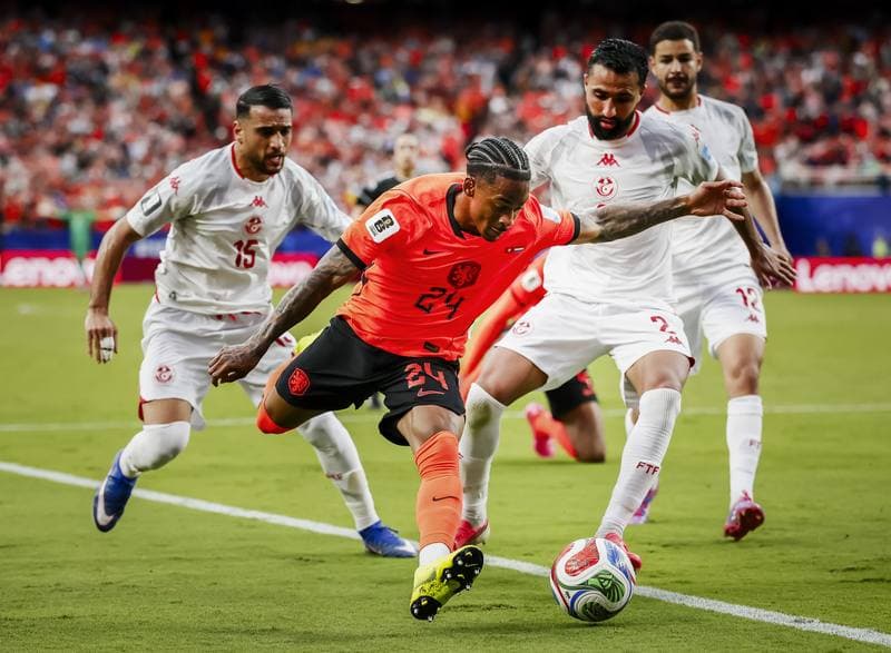Football. FIFA World Cup 2026. Tunisia - Netherlands. 25.06.2026