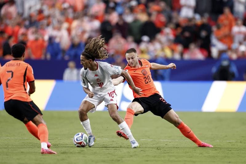 Football. FIFA World Cup 2026. Tunisia - Netherlands. 25.06.2026
