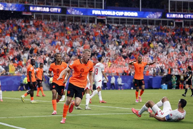 Football. FIFA World Cup 2026. Tunisia - Netherlands. 25.06.2026