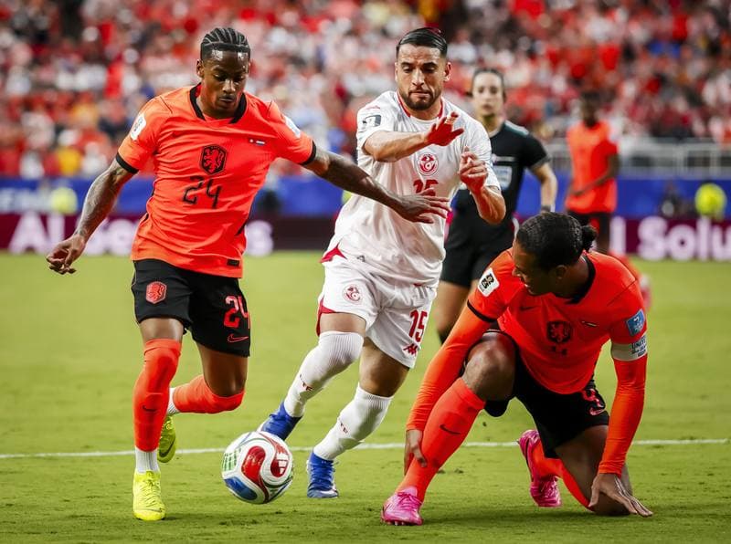 Football. FIFA World Cup 2026. Tunisia - Netherlands. 25.06.2026