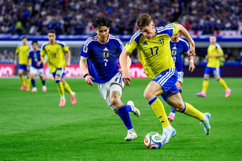Football. FIFA World Cup 2026. Japan - Sweden. 25.06.2026