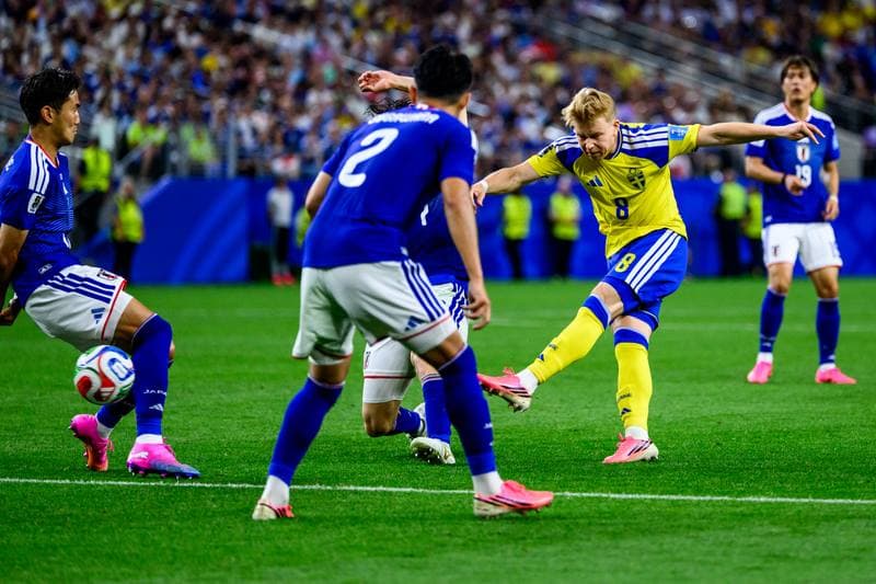 Football. FIFA World Cup 2026. Japan - Sweden. 25.06.2026