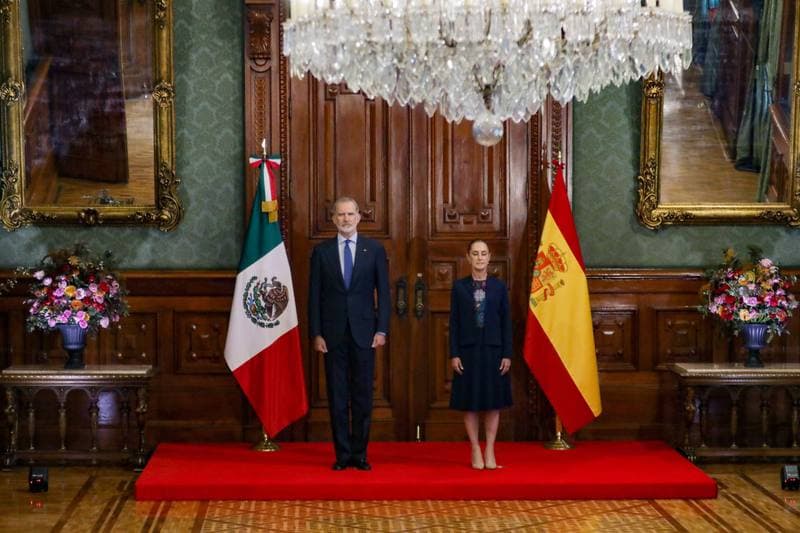 King Felipe VI and President Sheinbaum Meet Amid