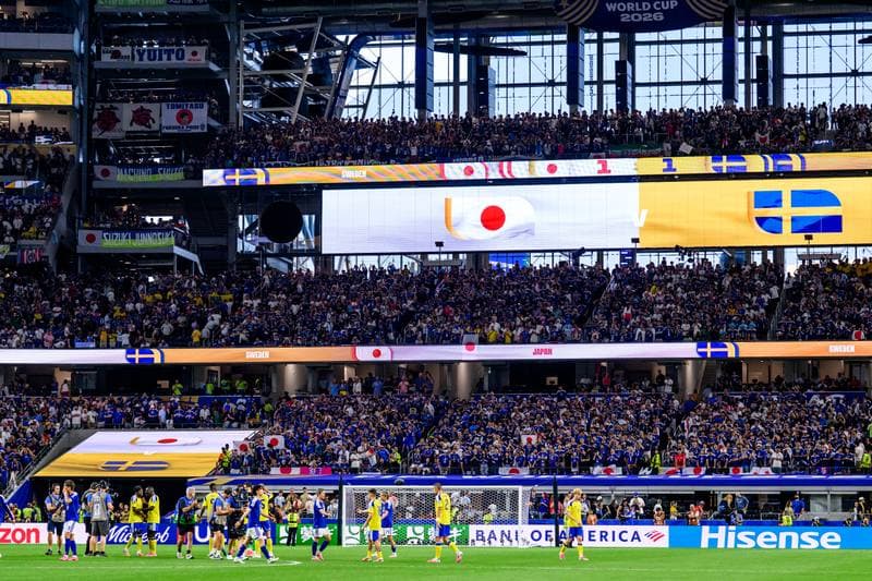Football. FIFA World Cup 2026. Japan - Sweden. 25.06.2026