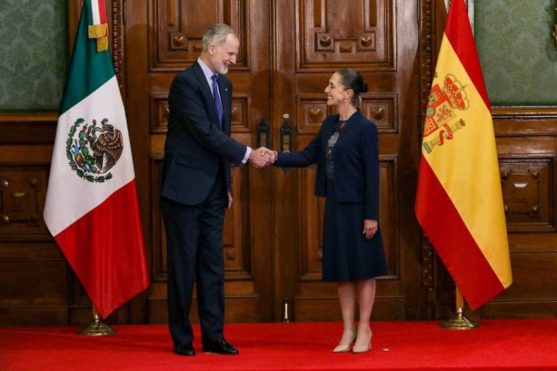 King Felipe VI and President Sheinbaum Meet Amid