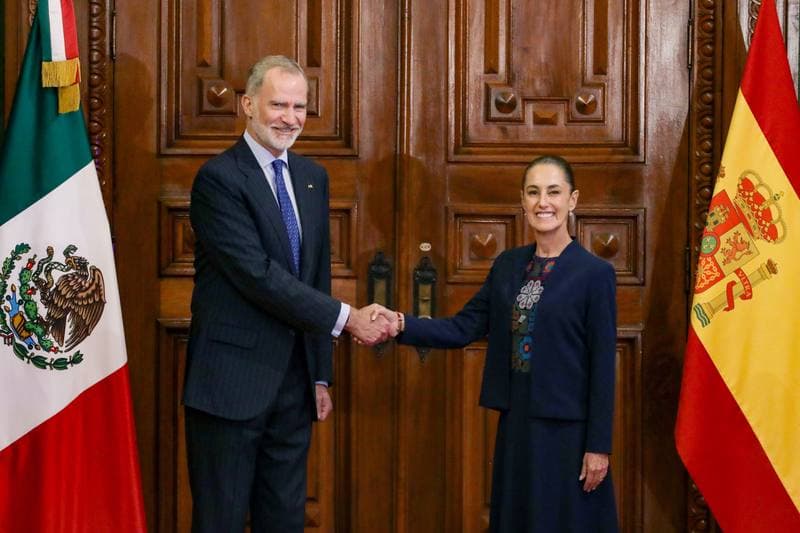 King Felipe VI and President Sheinbaum Meet Amid