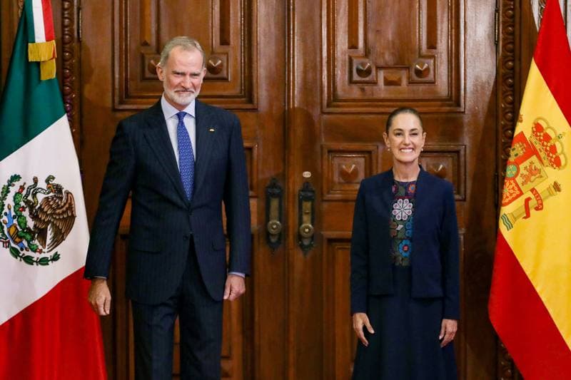 King Felipe VI and President Sheinbaum Meet Amid