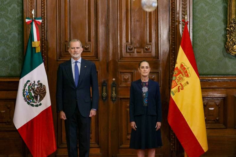 King Felipe VI and President Sheinbaum Meet Amid
