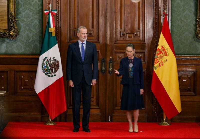 King Felipe VI and President Sheinbaum Meet Amid