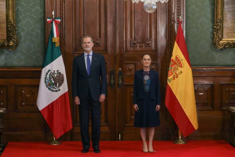 King Felipe VI and President Sheinbaum Meet Amid