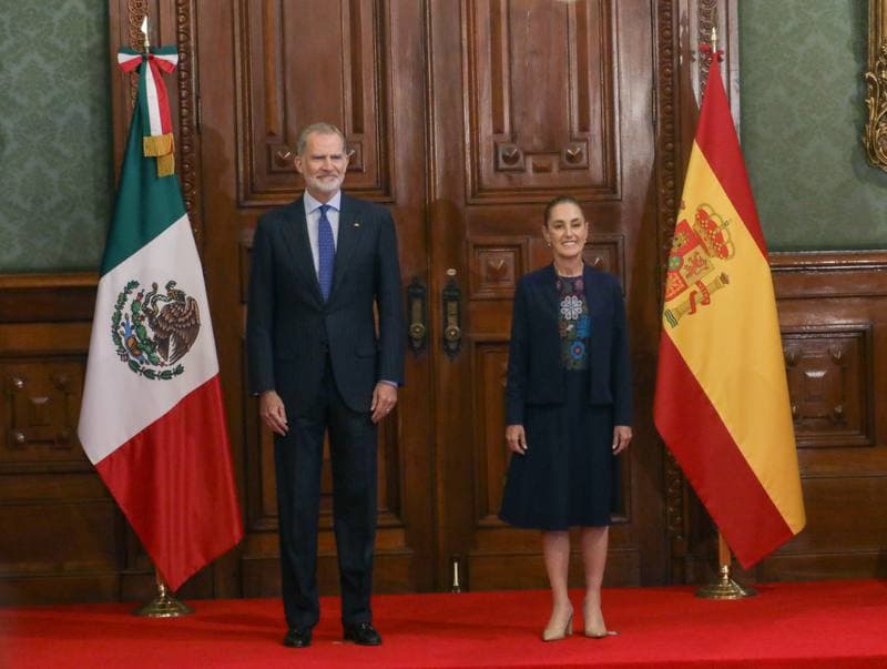 King Felipe VI and President Sheinbaum Meet Amid