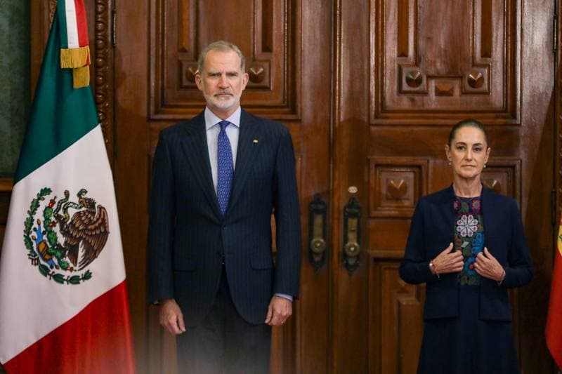 King Felipe VI and President Sheinbaum Meet Amid