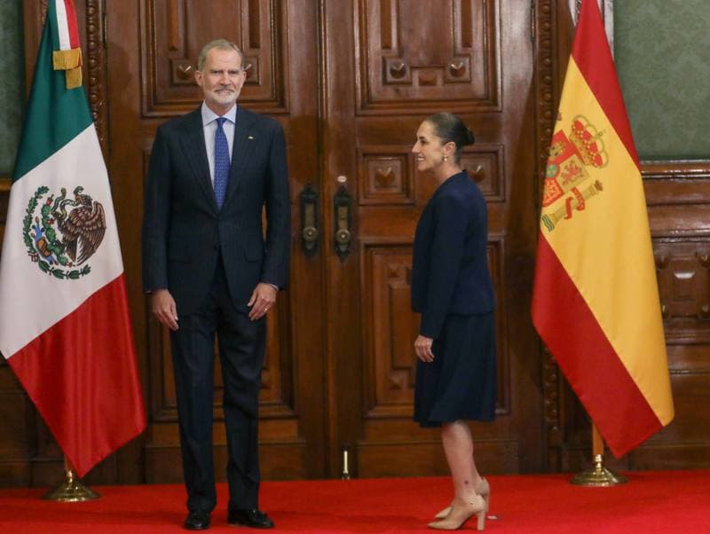 King Felipe VI and President Sheinbaum Meet Amid