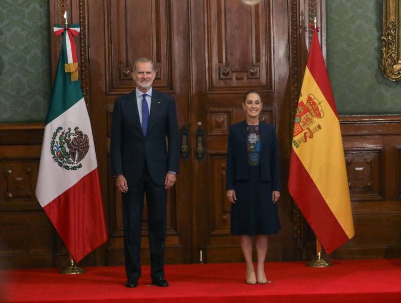 King Felipe VI and President Sheinbaum Meet Amid