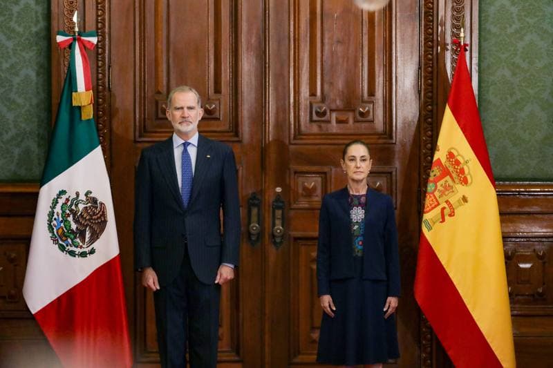 King Felipe VI and President Sheinbaum Meet Amid